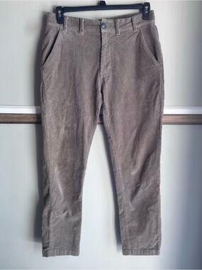 Barbour Brown Corduroy Regular Fit Pants​​